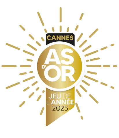 Logo du festival As de Cannes : soleil en or 
