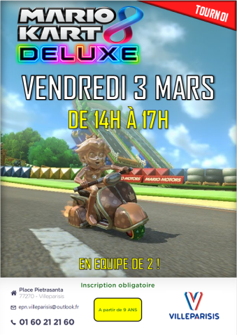 Tournoi Mario Kart Deluxe 8